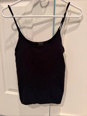 Black Women's Spaghetti Strap Tank Top - Brand Unspecified